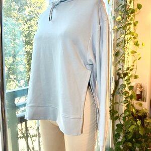 Soft Blue Side-Vent Hoodie – Avalanche Outdoor Supply, Size X